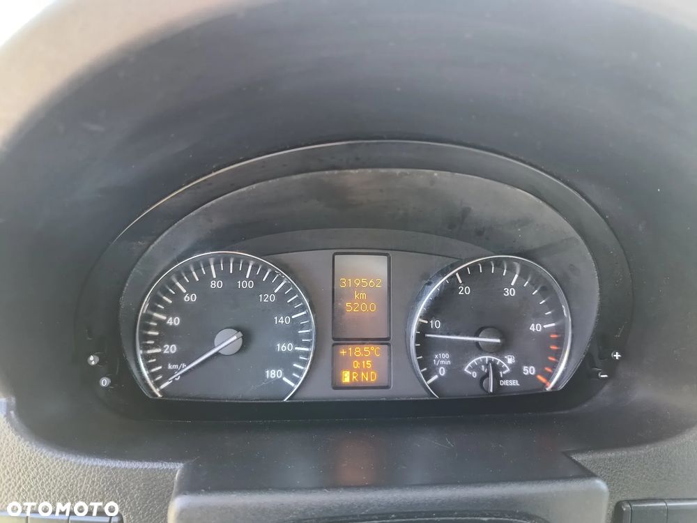 Mercedes-Benz Sprinter KONTENER+ winda ZEPRO (750kg) 2.1 diesel 163kM automat 2015 rok ROZSTAW OSI MAXI 4,34m ZADBANY! - 7