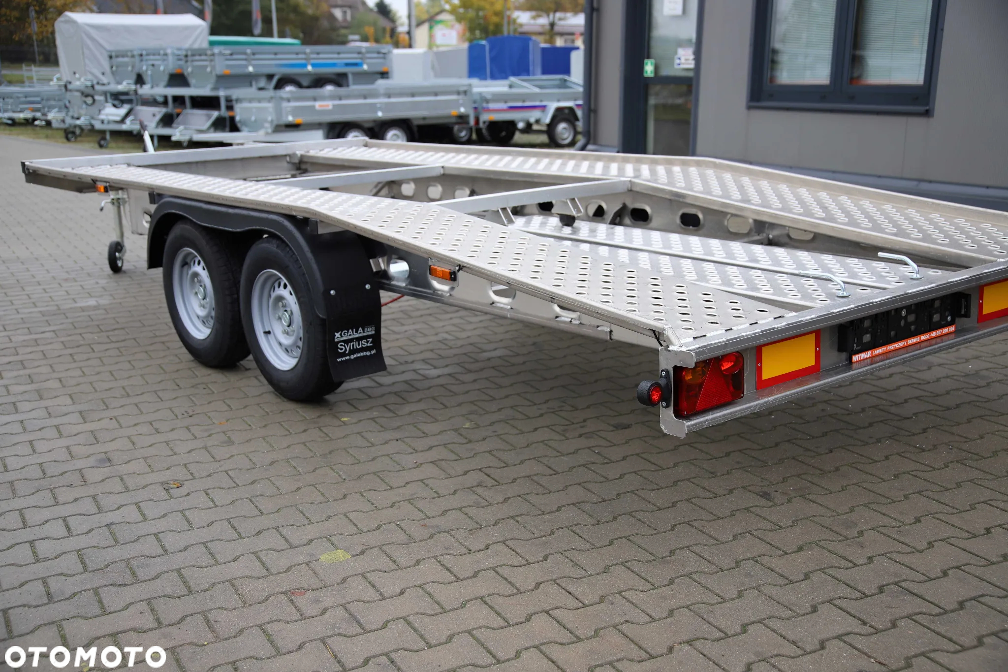 Inny Gala Taurus 4.5x2.05m Full Aluminium 420kg  Koła 14c - 11
