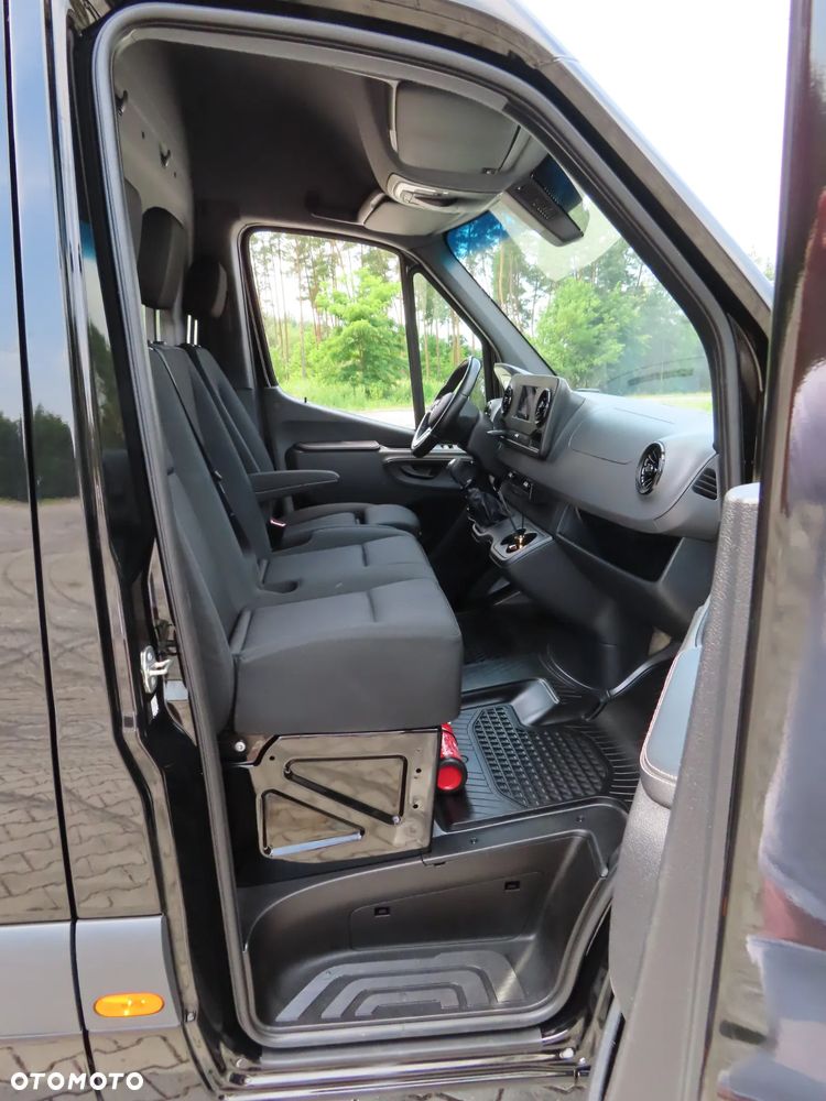 Mercedes-Benz Sprinter 319 CDI 190 KM Ekstra Długi Wysoki Dach LONG MAXI + 4800 mm Furgon Blaszak Rozstaw Osi 4325 mm Ładowność 881 Kg HAK 2800 Kg Stan Jak Nowy GOTOWY I DOSTEPNY POLECAM - 28