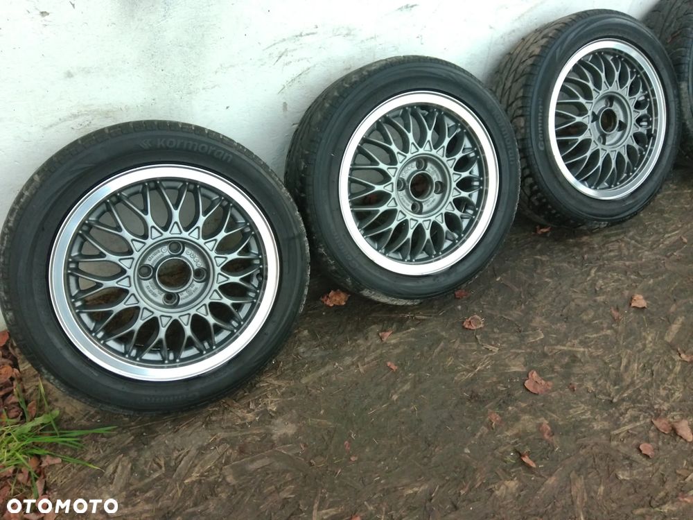 VW GOLF III POLO 1H0601025Q FELGI ALUFELGI BBS 450 Z OPONAMI 15 ET 45 6J 15" 4 X 100 - 13