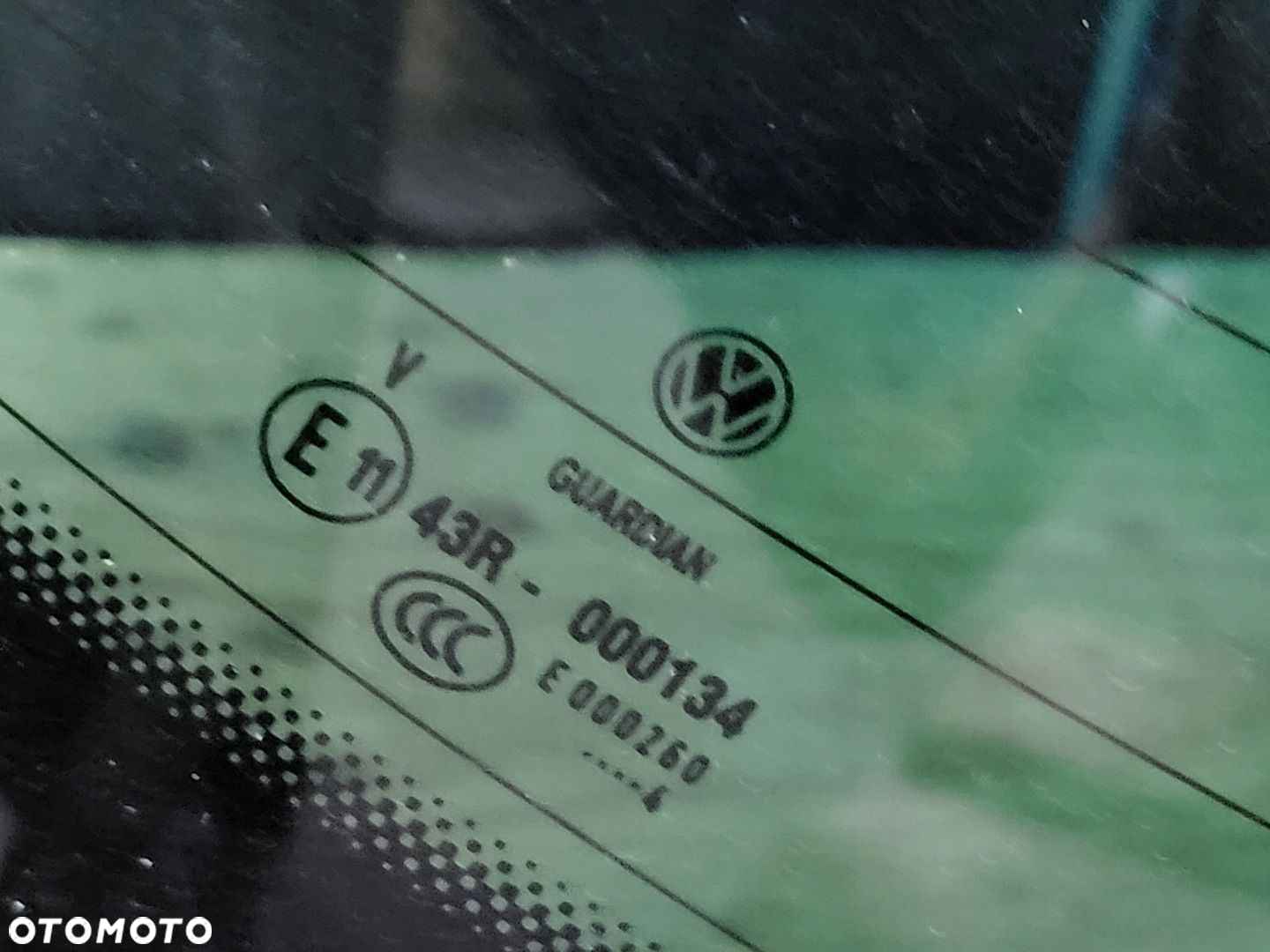 szyba tył tylna podgrzewana VW PASSAT CC - 4
