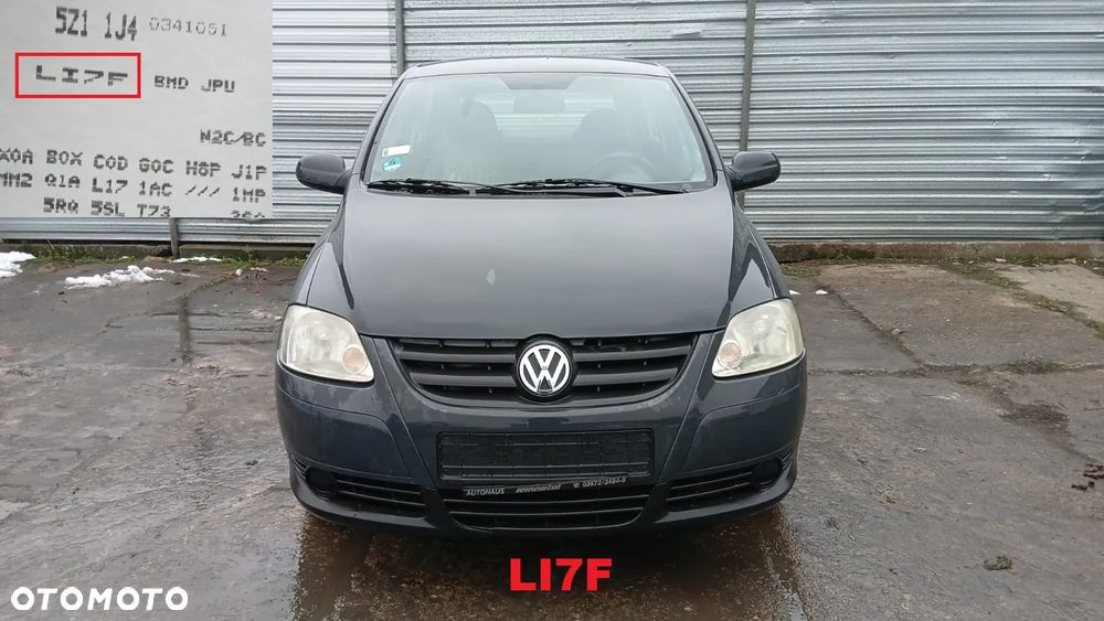 Tylko Części VW FOX 5Z1 1.2 6V BMD 55KM 40kW 3d 03r-09r lakier LI7F - 1