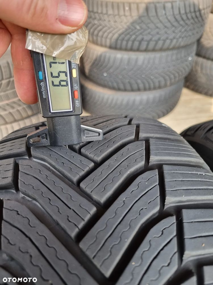 Opony MICHELIN ALPIN 6 215/55R17 94V 2022r,2x6,5mm bdb stan - 4