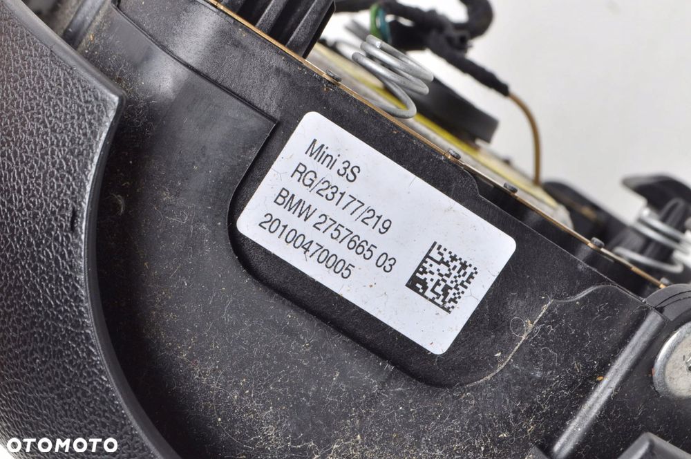 MINI R56 PODUSZKA POWIETRZNA KIEROWCY AIRBAG P1 2757665 - 6