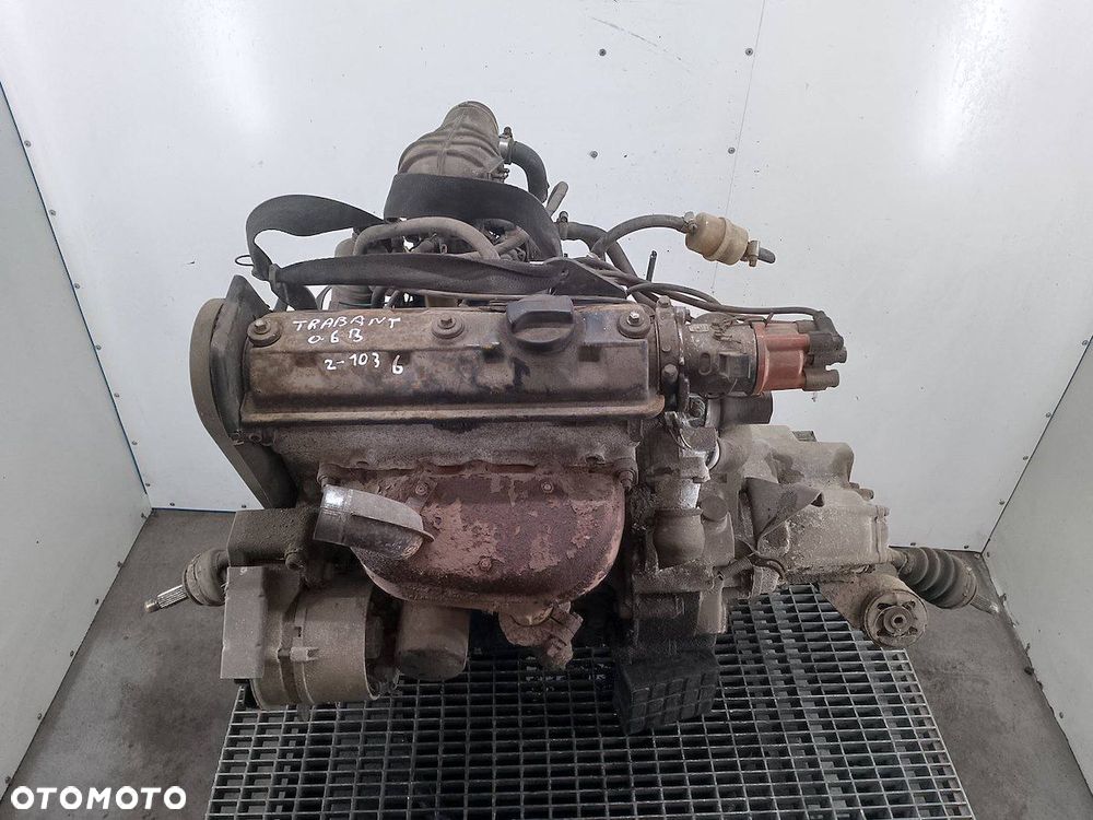 SILNIK KOMPLETNY+ SKRZYNIA BIEGÓW TRABANT 601 TL-023  030103021B  0.6 - 1