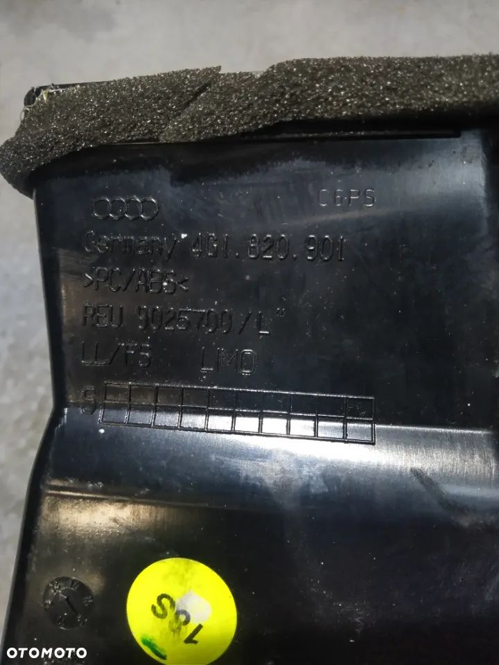 Kratka lewa A6 C7 4G1820901 - 3