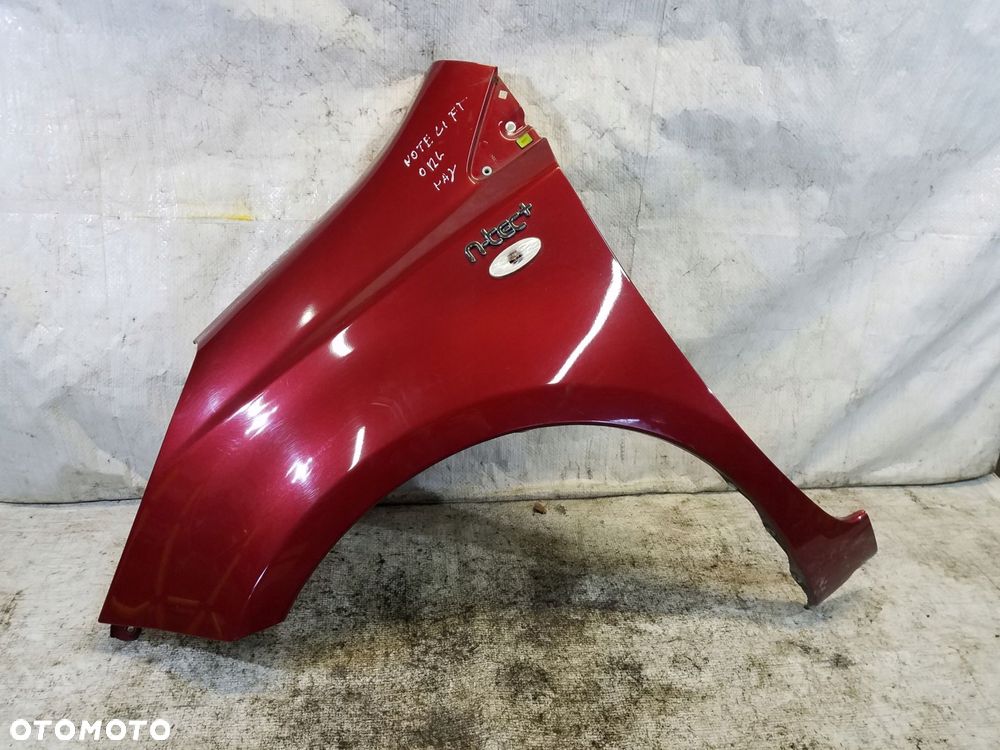 błotnik przód prawy nissan note i e11 lift kod naj - 7