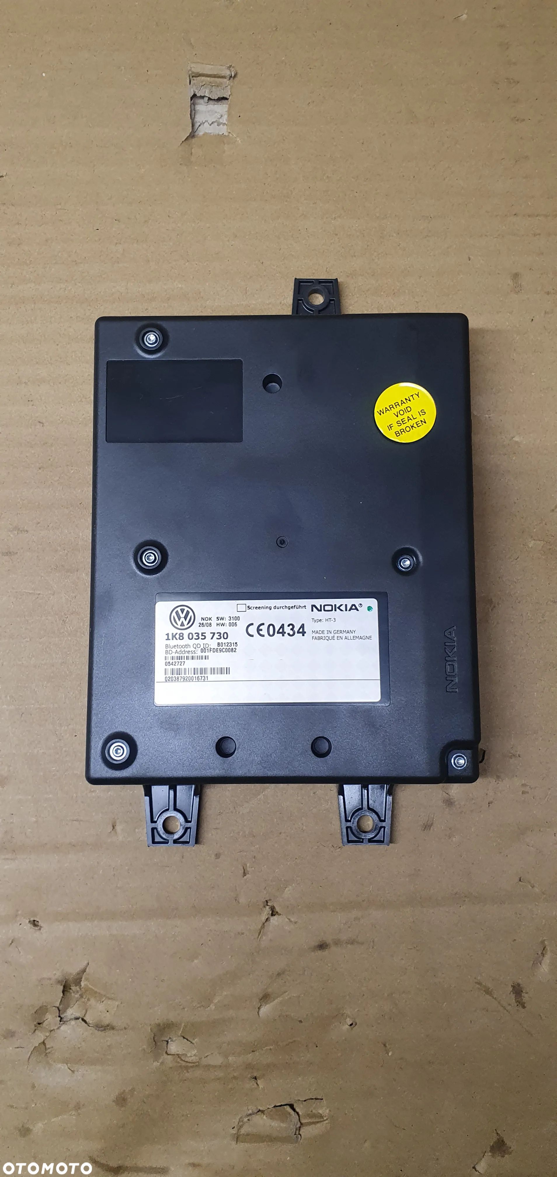 Moduł sterownik bluetooth VW Passat B6 1K8035730 - 1