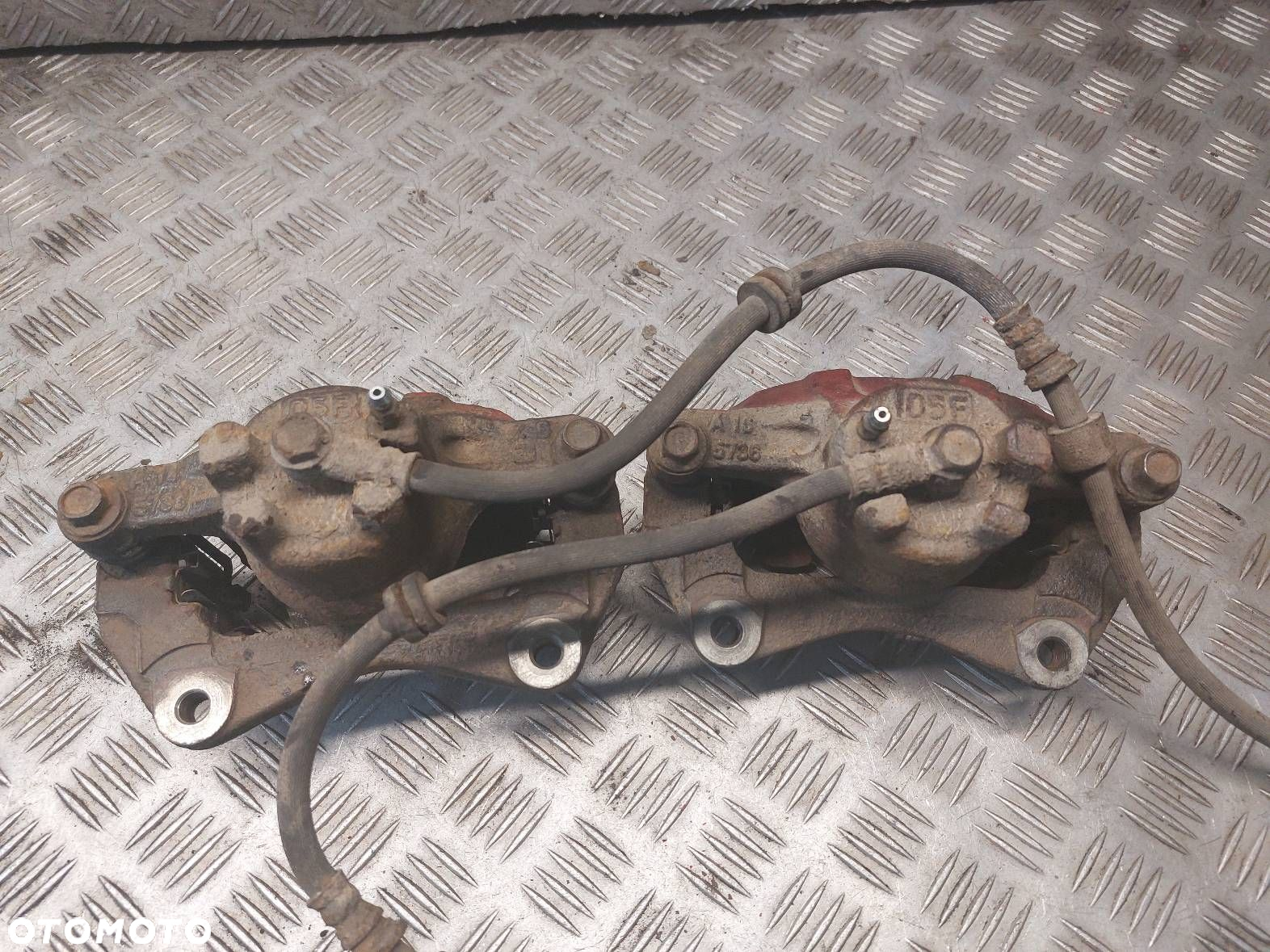 TARCZE HAMULCOWE PRZÓD + ZACISKI MITSUBISHI LANCER VIII - 2