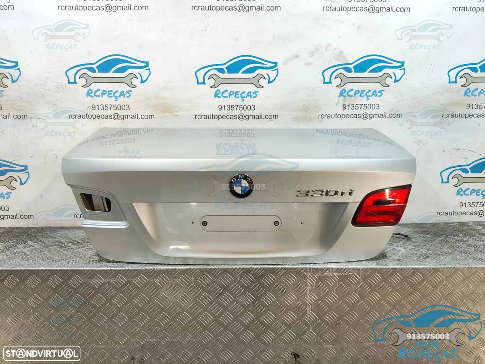 Porta Tampa Mala BMW Serie 3 E92 COUPE - 41627254428 | 7254428 - Fecho | Puxador | Farolim | Simbolo - 2