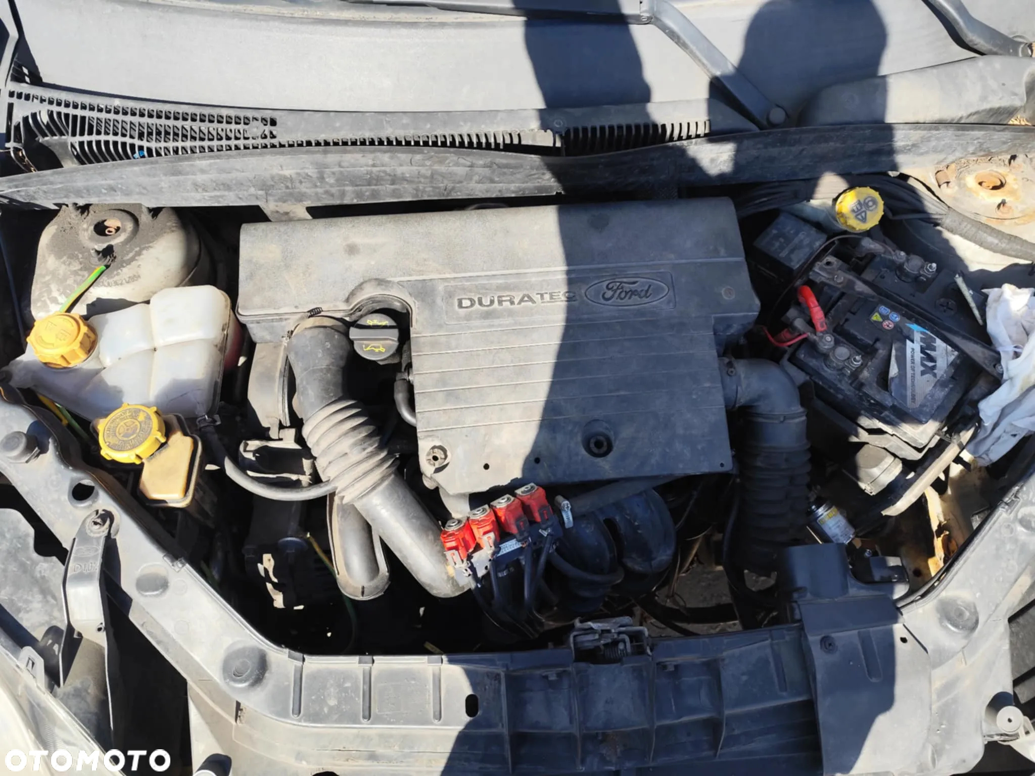 ford fusion silnik 1.4 duratec skrzynia sanki belka przód tył wahacz zacisk zwrotnica maglownica - 2