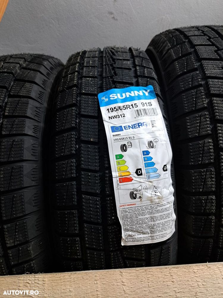 4 anvelope 195/65 R15 Sunny de iarna NOI - 2