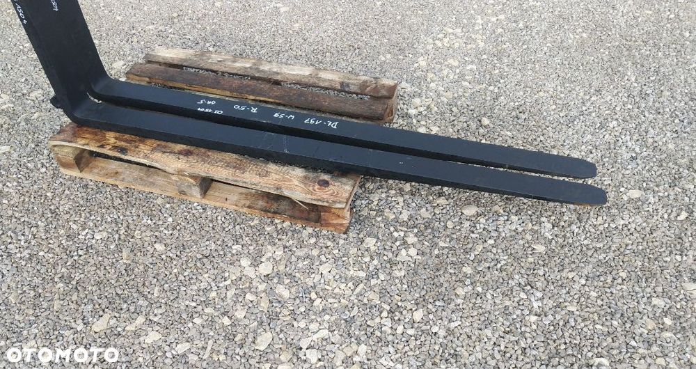 Widły 200 cm 2 m bez karetki Grubość 5 cm [OS 1504] - 5