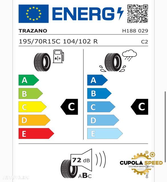 Anvelopa 195/65 R15 TRAZANO LOTZ 91H Z-107 - 4