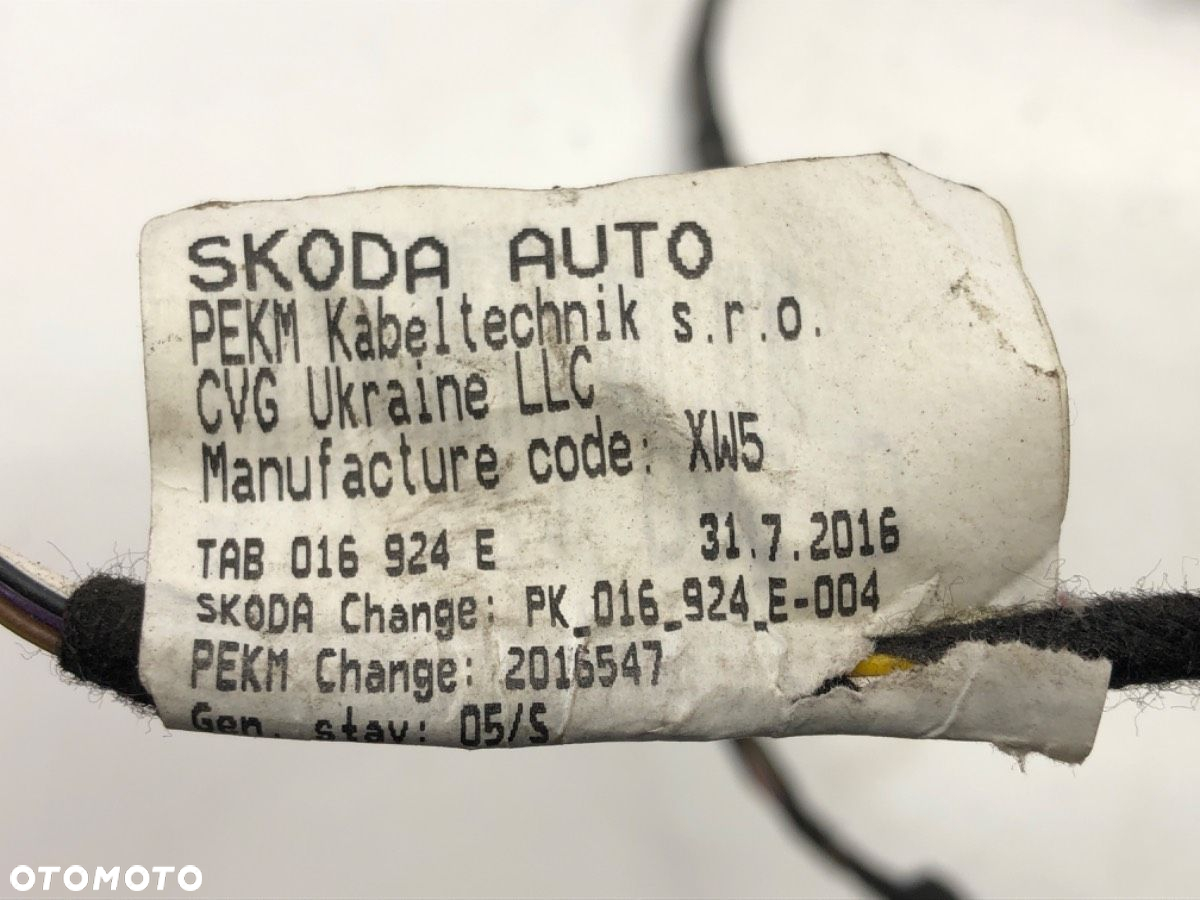 WIĄZKA PDC TYŁ - 130.00 PLN - SKODA RAPID (NH3, NK3, NK6) 2012 - 2022 1.6 TDI 85 kW [115 KM] olej - 3