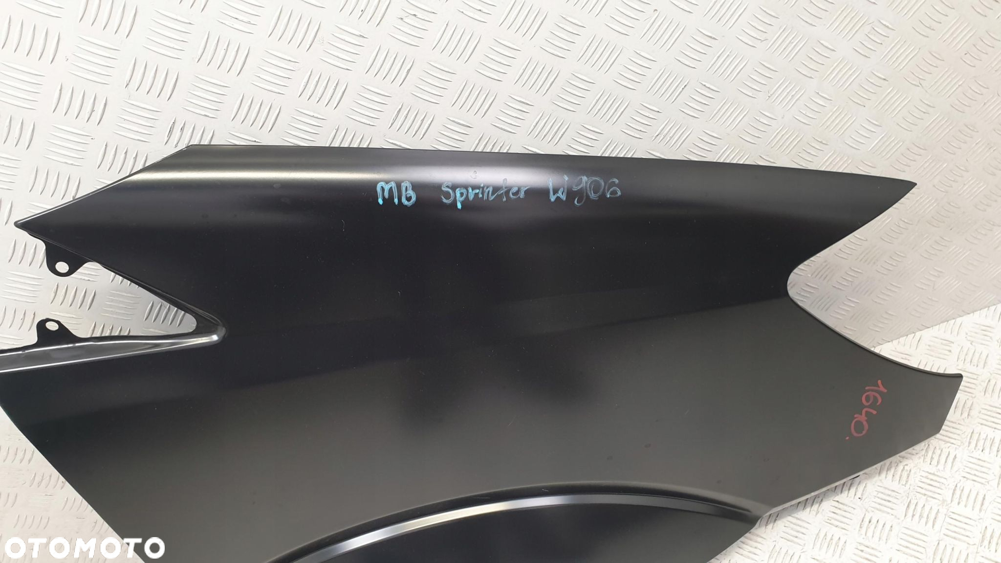 Mercedes Sprinter W906 Przed liftem 2006-2013 błotnik PRAWY przedni - 5