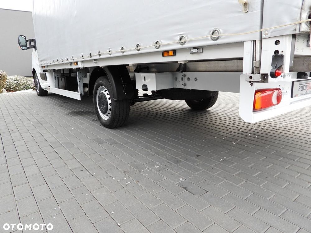 Renault MASTER PLANDEKA 10 PALET WEBASTO TEMPOMAT LEDY PNEUMATYKA KLIMATYZACJA  165KM - 18