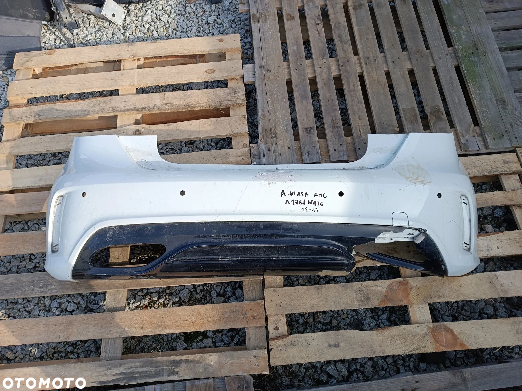ZDERZAK TYŁ TYLNY MERCEDES A KLASA W176 AMG - 1
