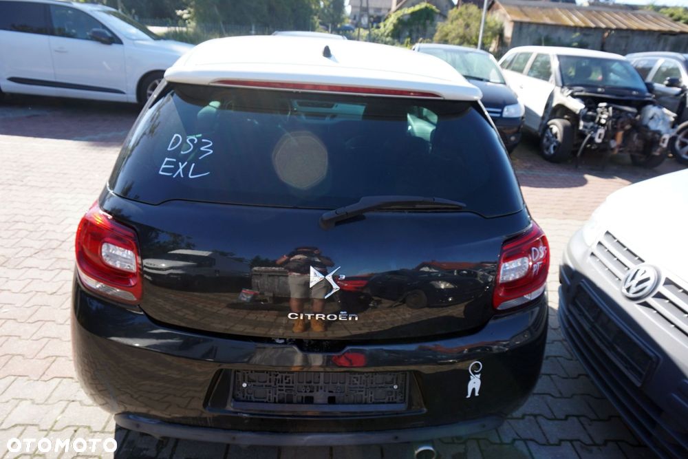 KLAPA BAGAŻNIKA TYLNA DS3 I EXL  CZARNY CITROEN 2010-2014 - 1
