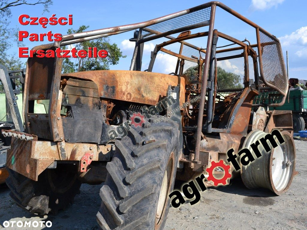 Case MX 120 części, skrzynia biegów, silnik - 2