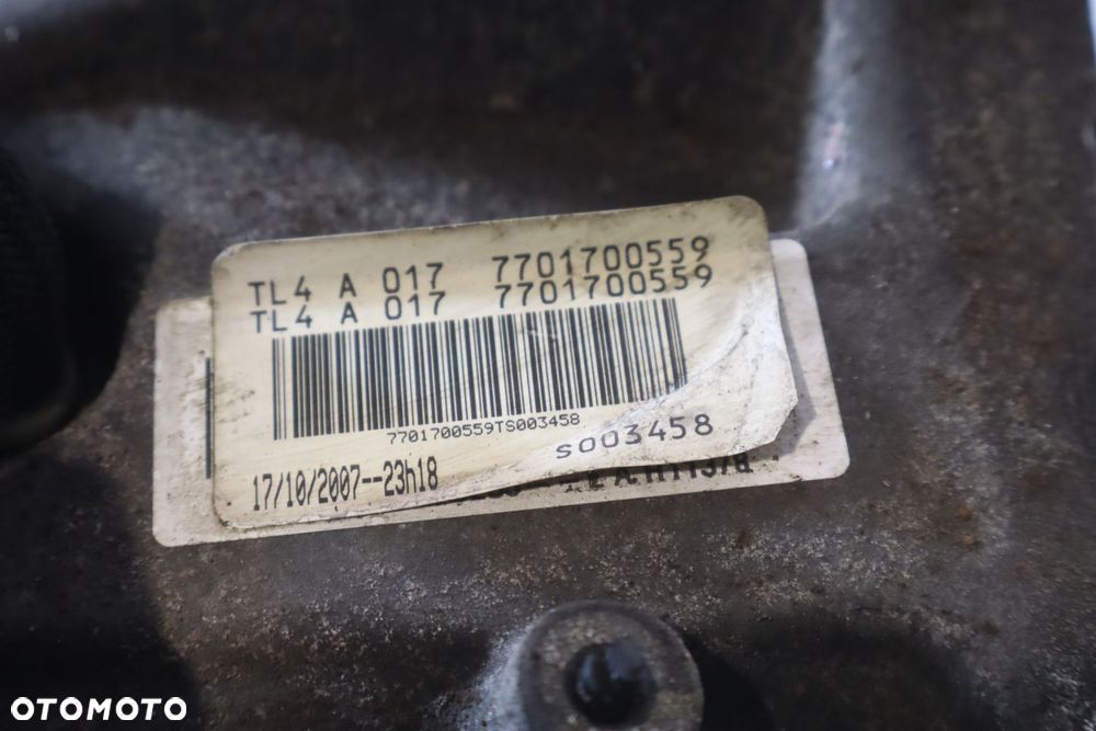 SKRZYNIA BIEGÓW 6 BIEGOWA RENAULT LAGUNA III 2.0 TL4A017 - 6
