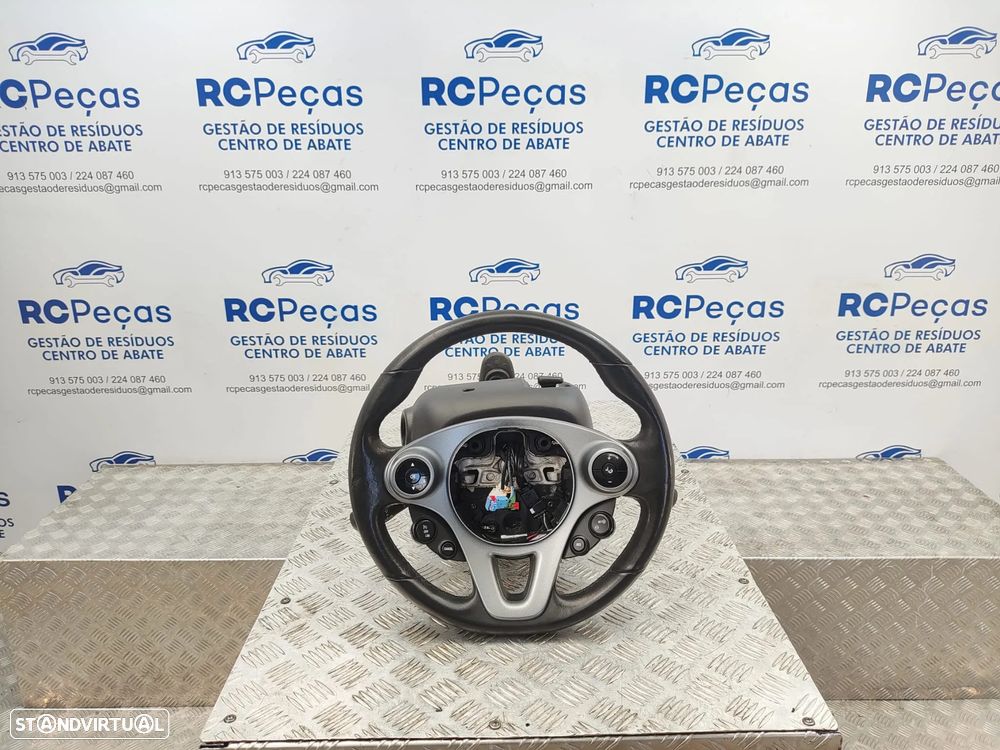 Volante Pele Original Smart Forfour EQ 453 - 7