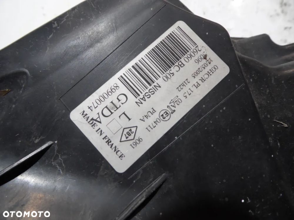 Lampa przednia lewa Nissan Micra K12 Europa - 5