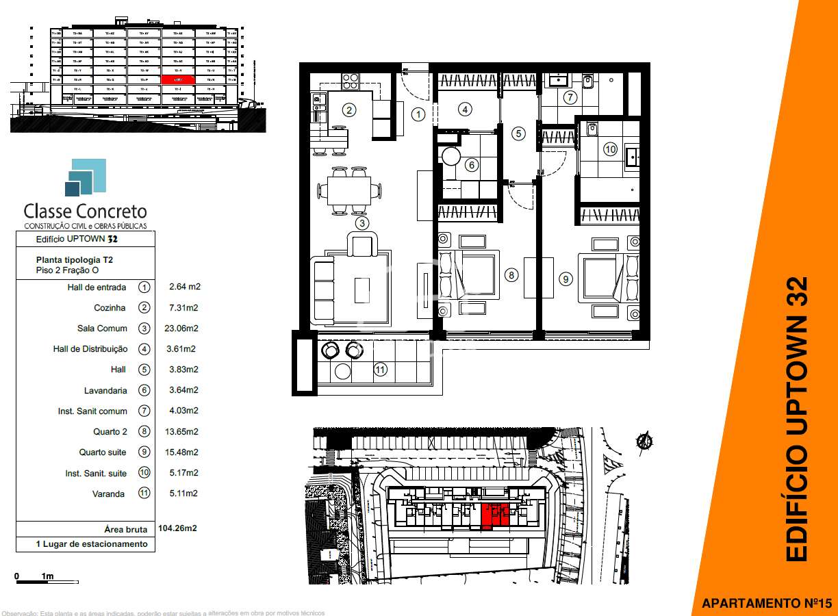 Apartamento T2 - "UPTOWN 32" Funchal - Grande imagem: 3/32
