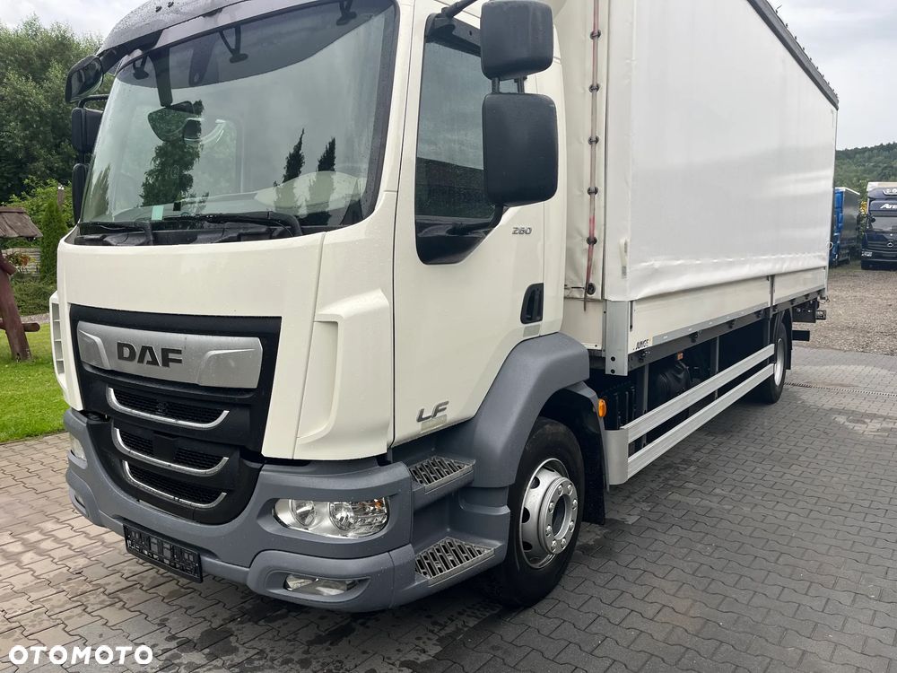DAF LF 16-260 Burto-Firanka Winda Ładowność 9440 kg - 6
