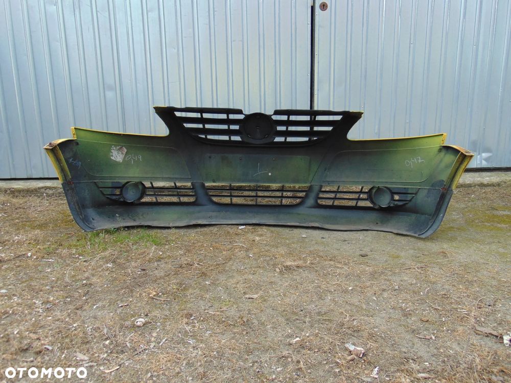Zderzak przedni przód żółty VW Volkswagen Fox 05-11r - 15