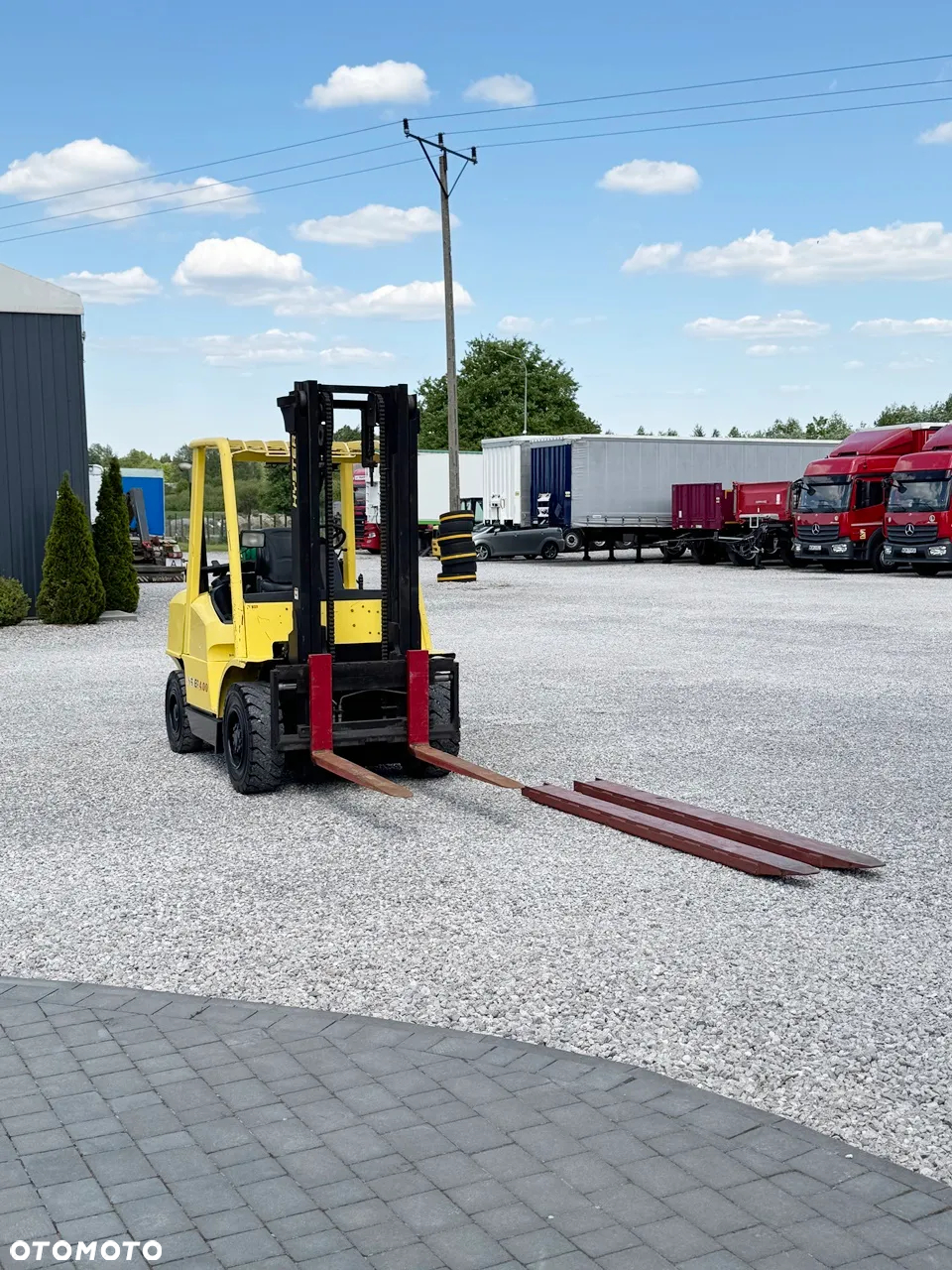 Hyster H4.00XMS-6 / udzwig 4000 kg / przesuw boczny / bardzo dobry stan - 4