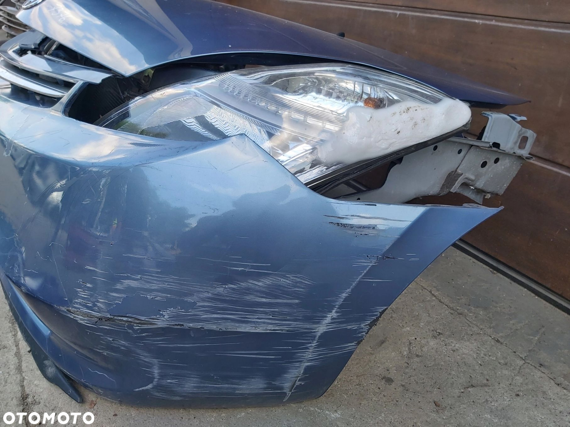 Toyota Prius II pas przedni maska zderzak przód - 6
