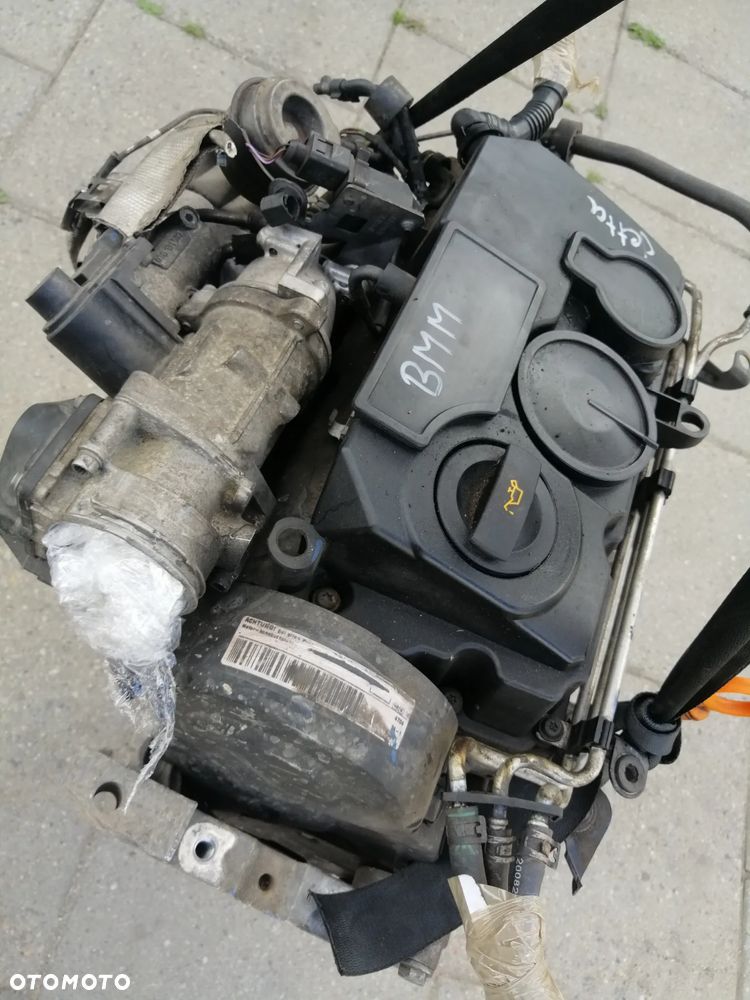 Audi Seat Skoda Volkswagen 2.0 TDi 140KM silnik kompletny kod BMM