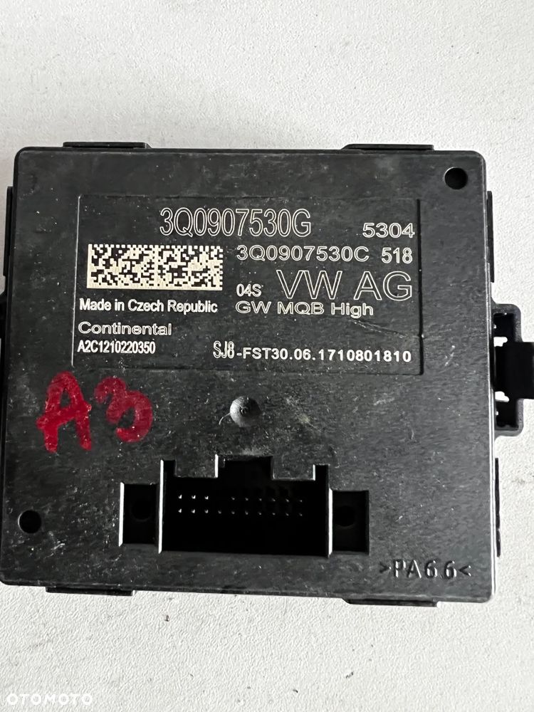 MODUŁ STEROWNIK GATEWAY MODUŁ STEROWNIK GATEWAY 3Q0907530B 3Q0907530G 5Q0907357 5Q0907357Q 5Q0907357M 5Q0907357AJ 5Q0907357L* - 2
