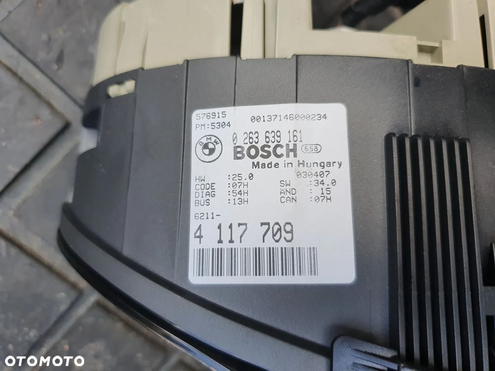Licznik BMW 3 E46 320D Automat 4117709 0263639161 EUROPA - 2
