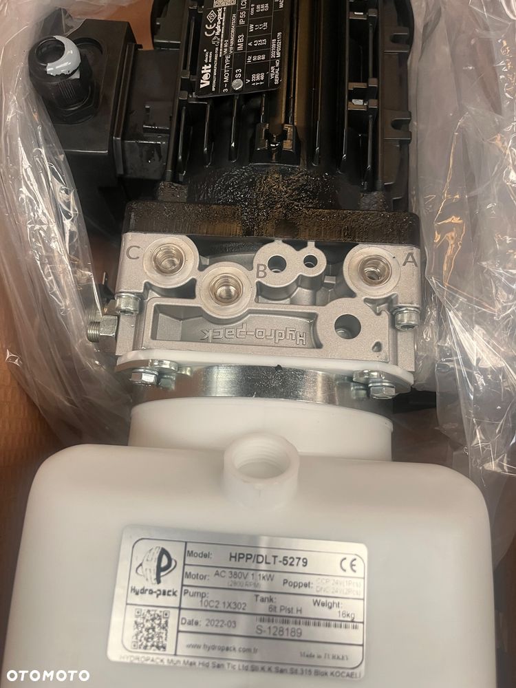 Agregat hydrauliczny 380v - 3