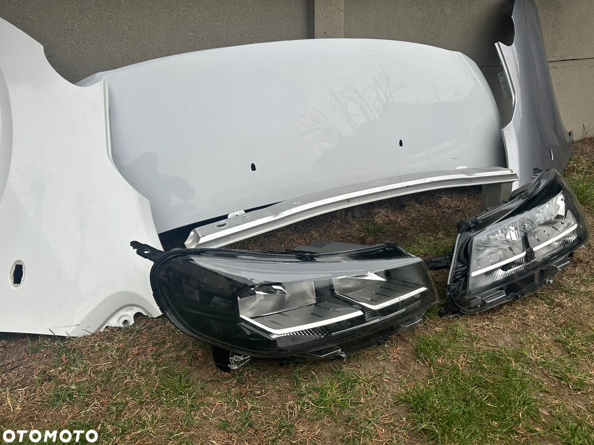 zderzak Maska LAMPY Przod PEUGEOT EXPERT JUMPY III TOYOTA PROACE II LIFT 2024r prawa lewa OE EU blotniki - 5