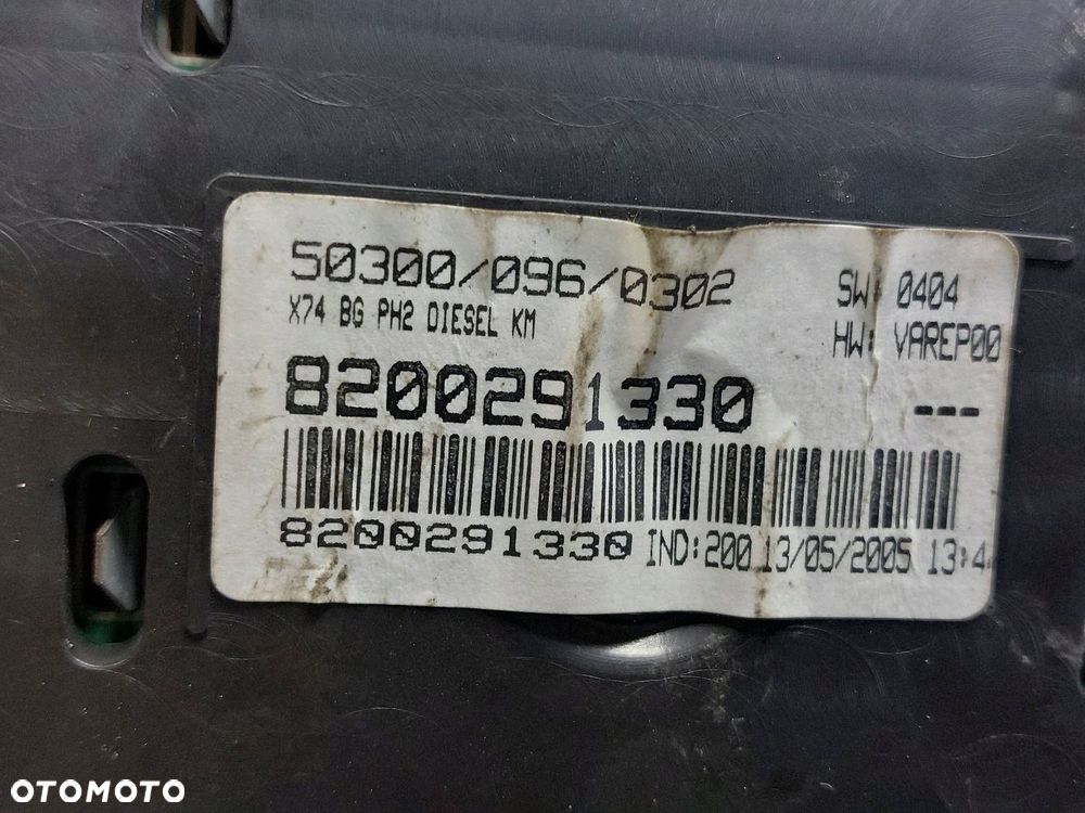 ZESTAW STARTOWY LAGUNA II 1.9 DCI 8200391966 0281011776 8200482048 - 10