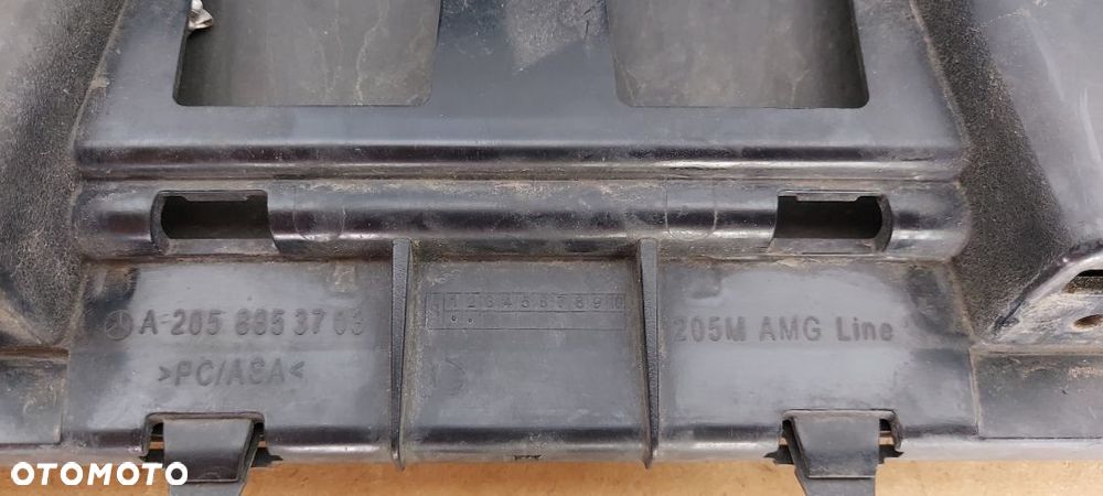 Dyfuzor dokładka zderzaka tył końcówka Mercedes C Klasa w205 205 LIFT AMG - 6