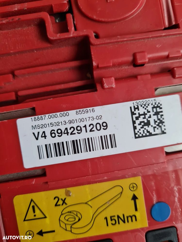 Borna Baterie Plus Bmw E90 E91 E87 Cod  - Dezmembrari Arad - 6