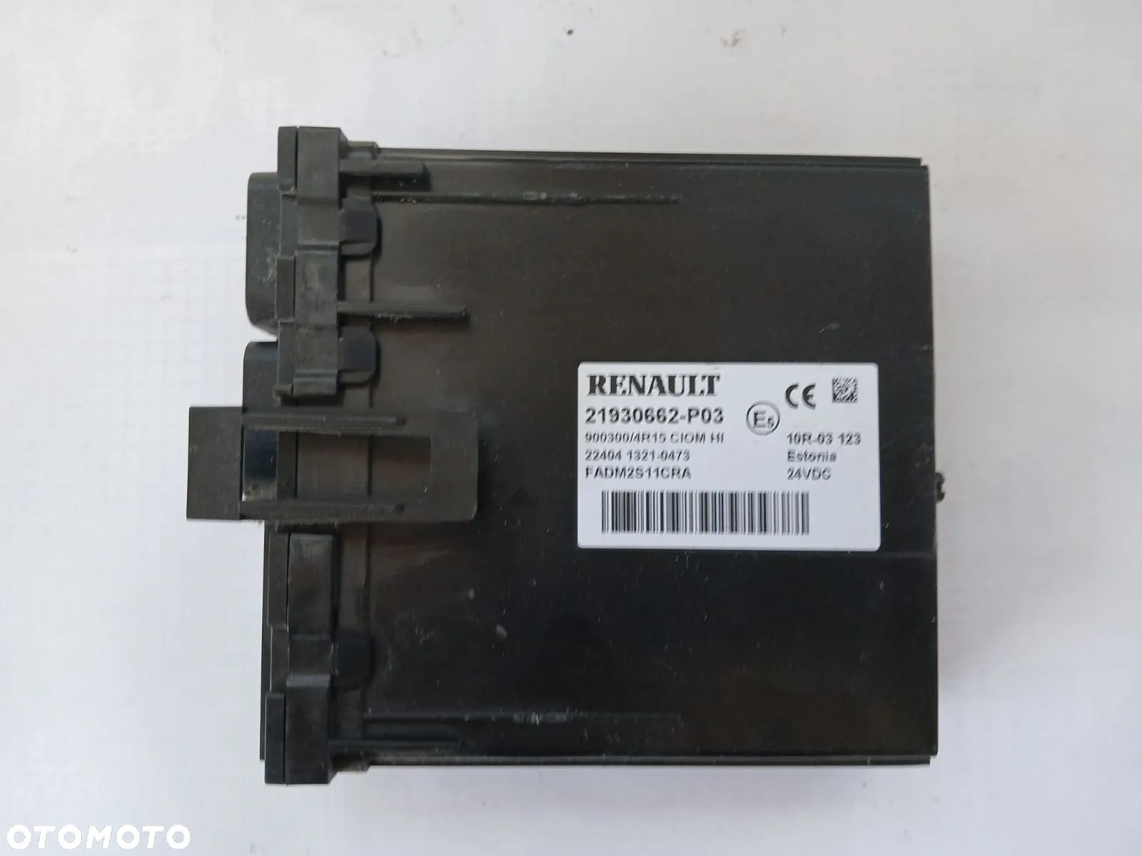 RENAULT T GAMA RANGE EURO 6 STEROWNIK MODUŁ CIOM 21930662 - 1