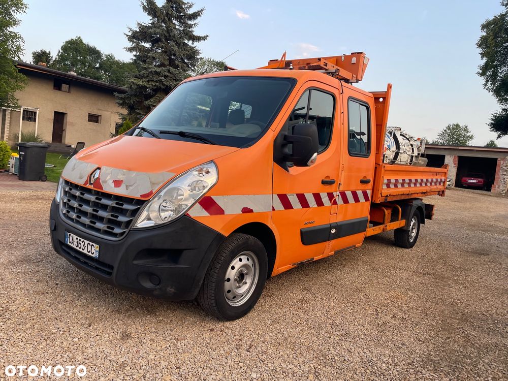 Renault Master wywrotka dubel kabina 7 osób - 9