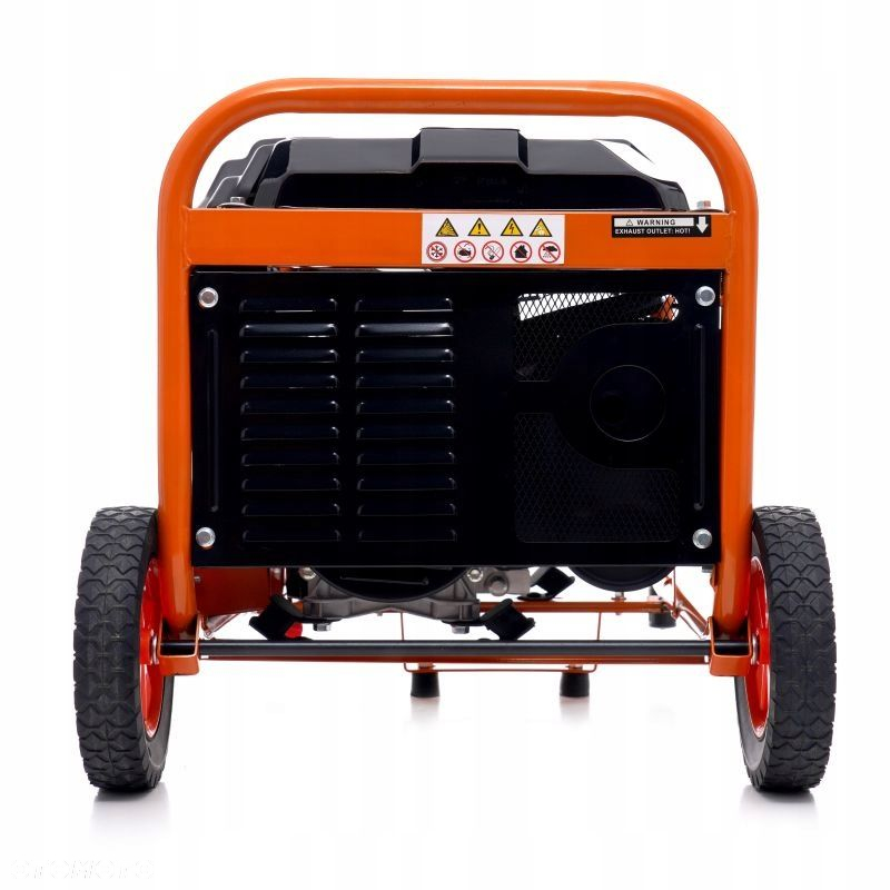 AGREGAT PRĄDOTWÓRCZY GENERATOR 5200W 2x230V AVR MIEDŻ STOJAN E START KD162 - 7