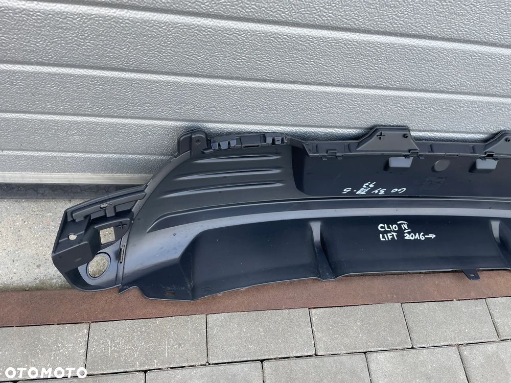 ZDERZAK TYLNY, SPOILER RENAULT CLIO IV LIFT  2016-- NOWY - 6