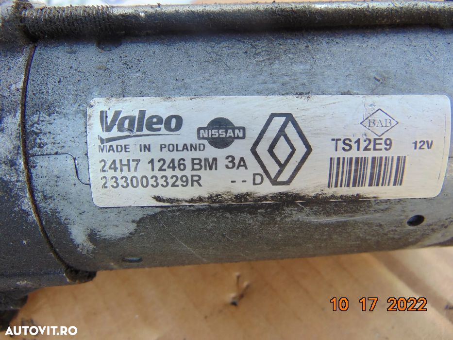 Electromotor Dacia Duster 1.5 euro 5 logan sandero mcv dokker captur r - 2