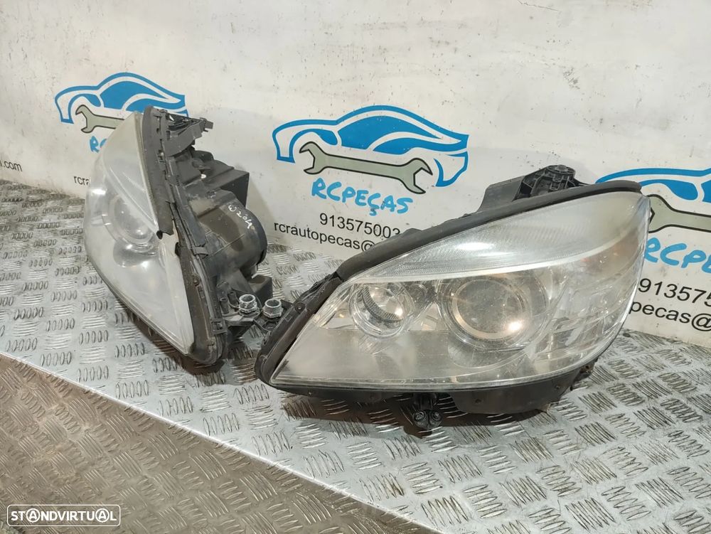 - Conjunto Oticas / Farois Xenon Mercedes W204 Class C - A2048203285 | 130732915602 - Esquerda | Direita | Original | Originais - 5