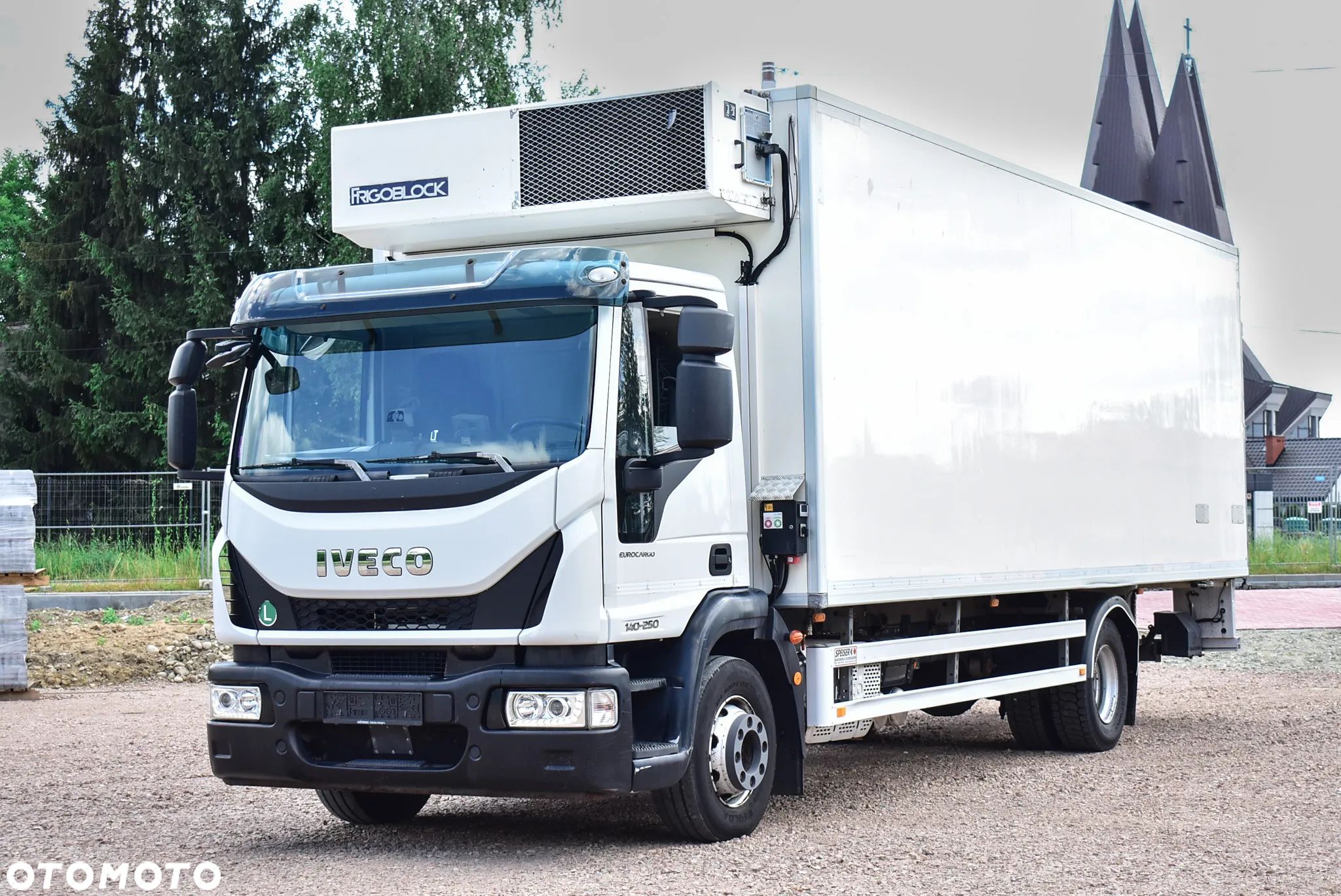 Iveco Eurocargo 140-250 Euro 6 Chłodnia 7.50m. / Mroźnia Drzwi +Winda ! Sprowadzona - 1