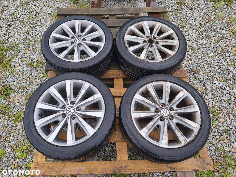 ALUFELGI KOŁA FELGI 16 5x100 ET46 VOLKSWAGEN POLO 6R 6C - 1