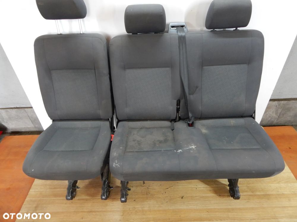 Fotel fotele kanapa tapicerka tył VW Transporter T5 T6 Caravelle Multivan 09-19 Łuków części - 8
