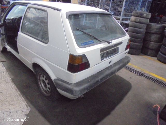 Carro MOT: MF CXVEL: CHC VW GOLF 2 1984 1.6TD 70CV 3P BRANCO DIESEL - 4